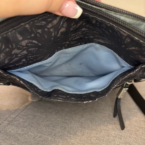 baggallini Go Bagg in Midnight Blossom Print - Picture 8 of 12